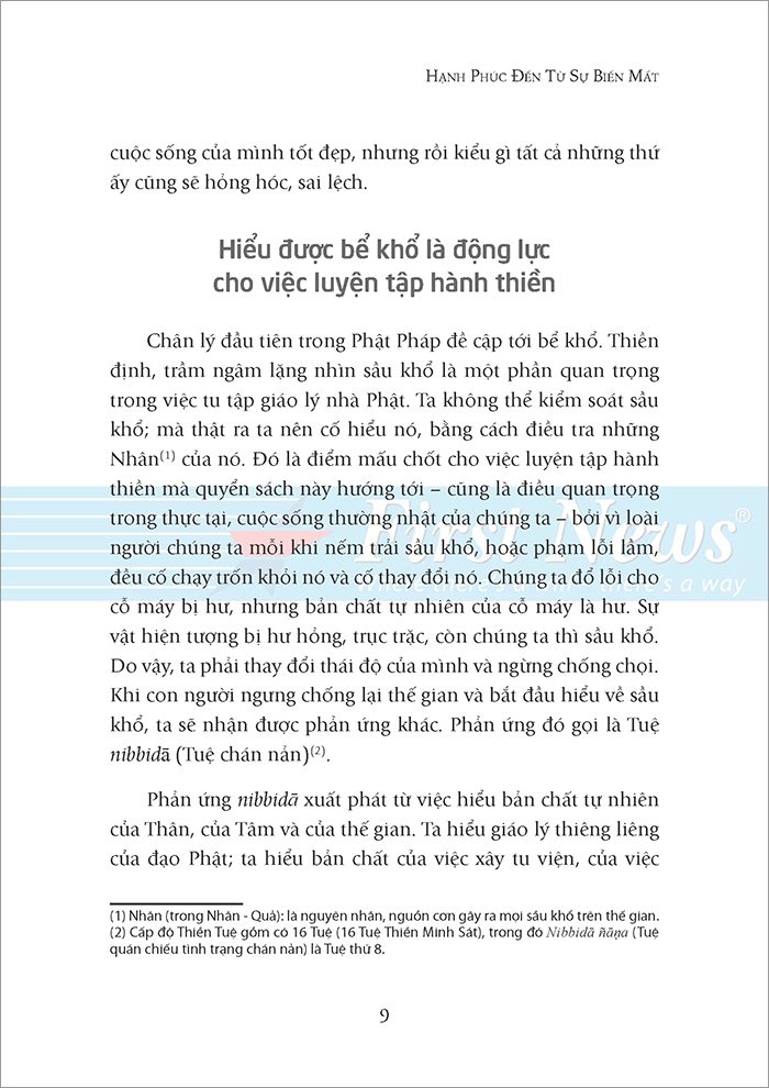 hạnh phúc đến từ sự biến mất (tái bản 2022)