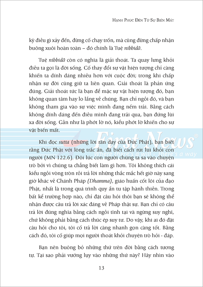 hạnh phúc đến từ sự biến mất (tái bản 2022)