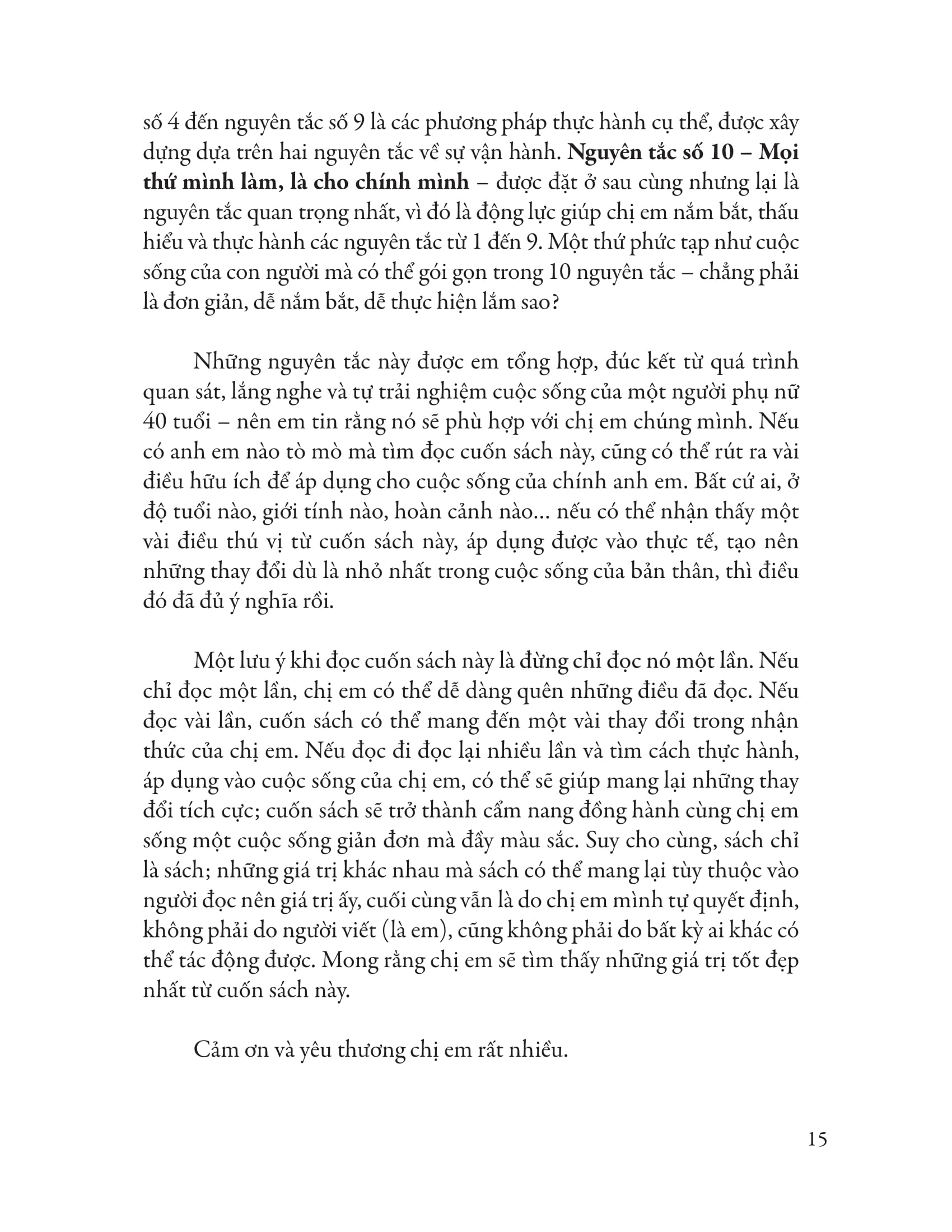 Hanh Phuc Du Day - 10 Nguyen Tac Cho Cuoc Song Gian Don Ma Day Mau Sac