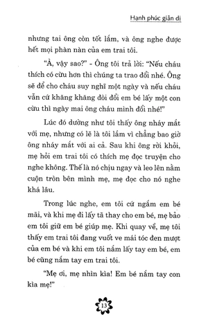 hạnh phúc giản dị