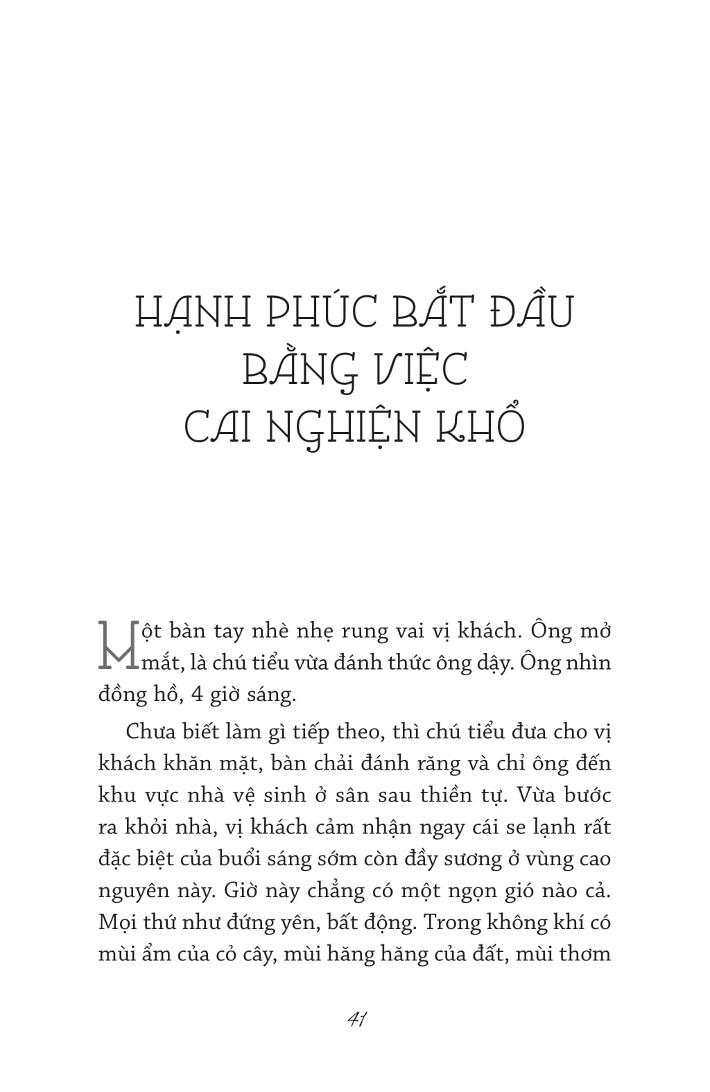 Hạnh Phúc Không Mọc Trên Cây