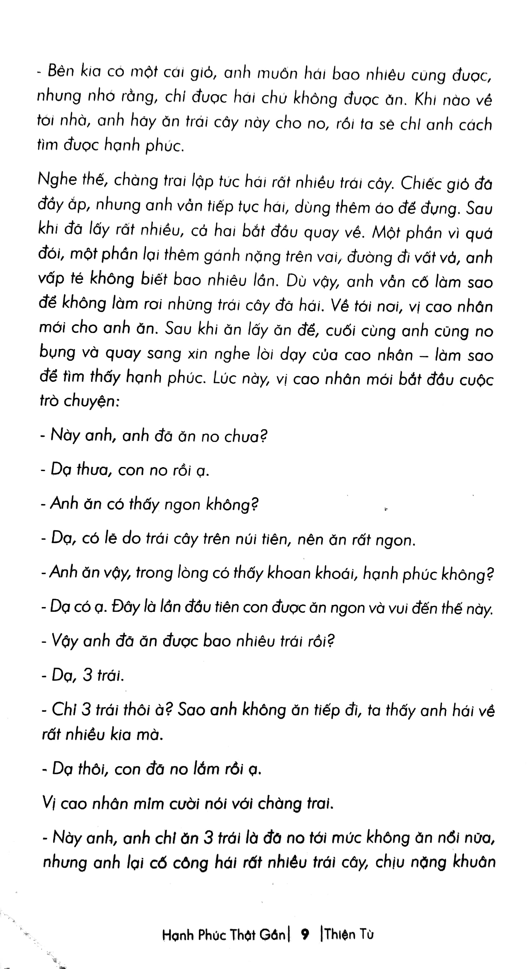 hạnh phúc thật gần