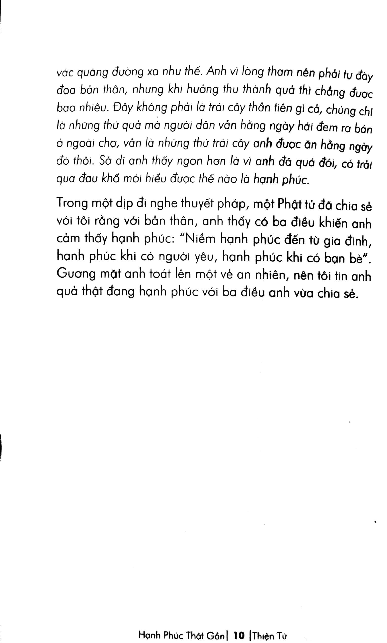 hạnh phúc thật gần