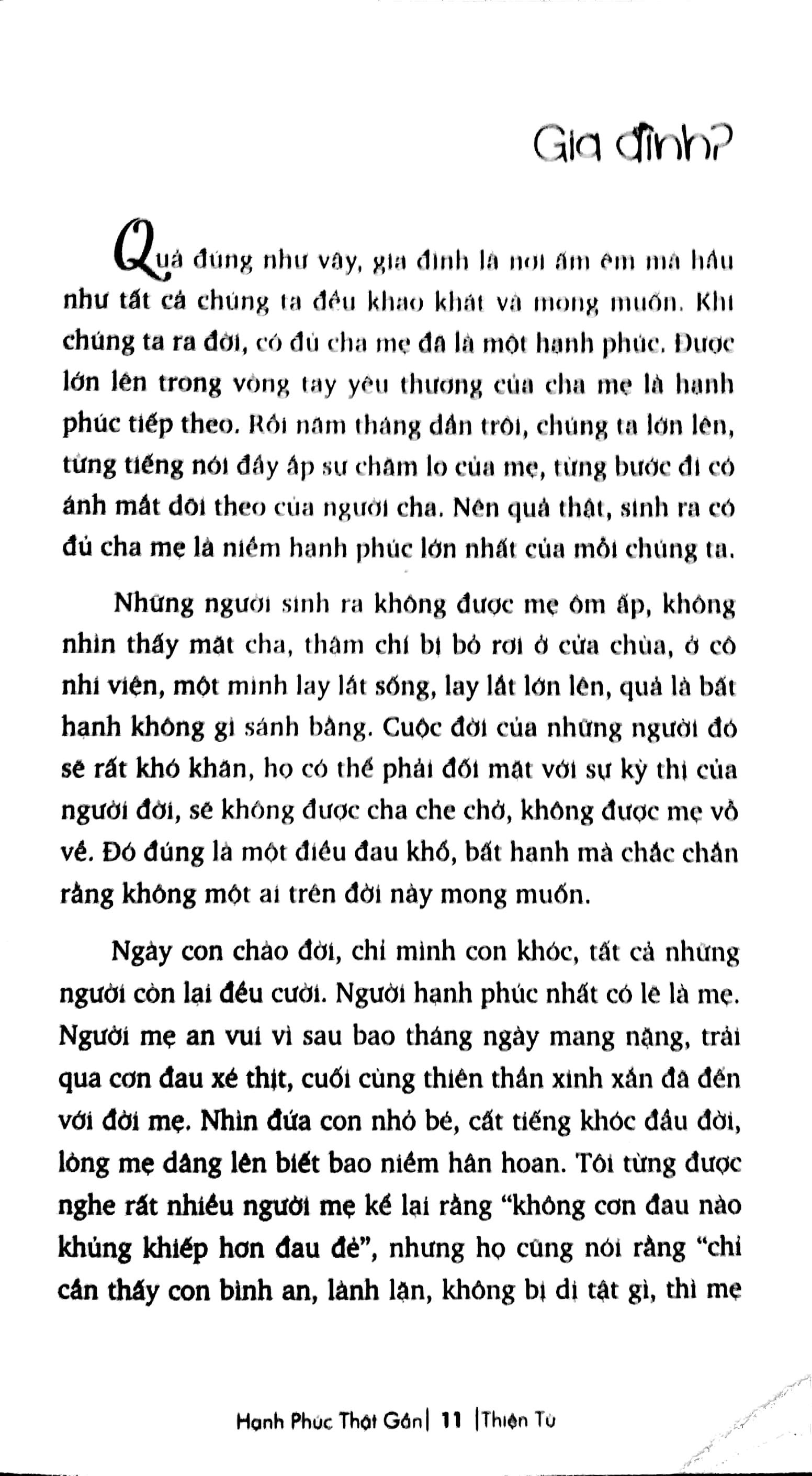 hạnh phúc thật gần