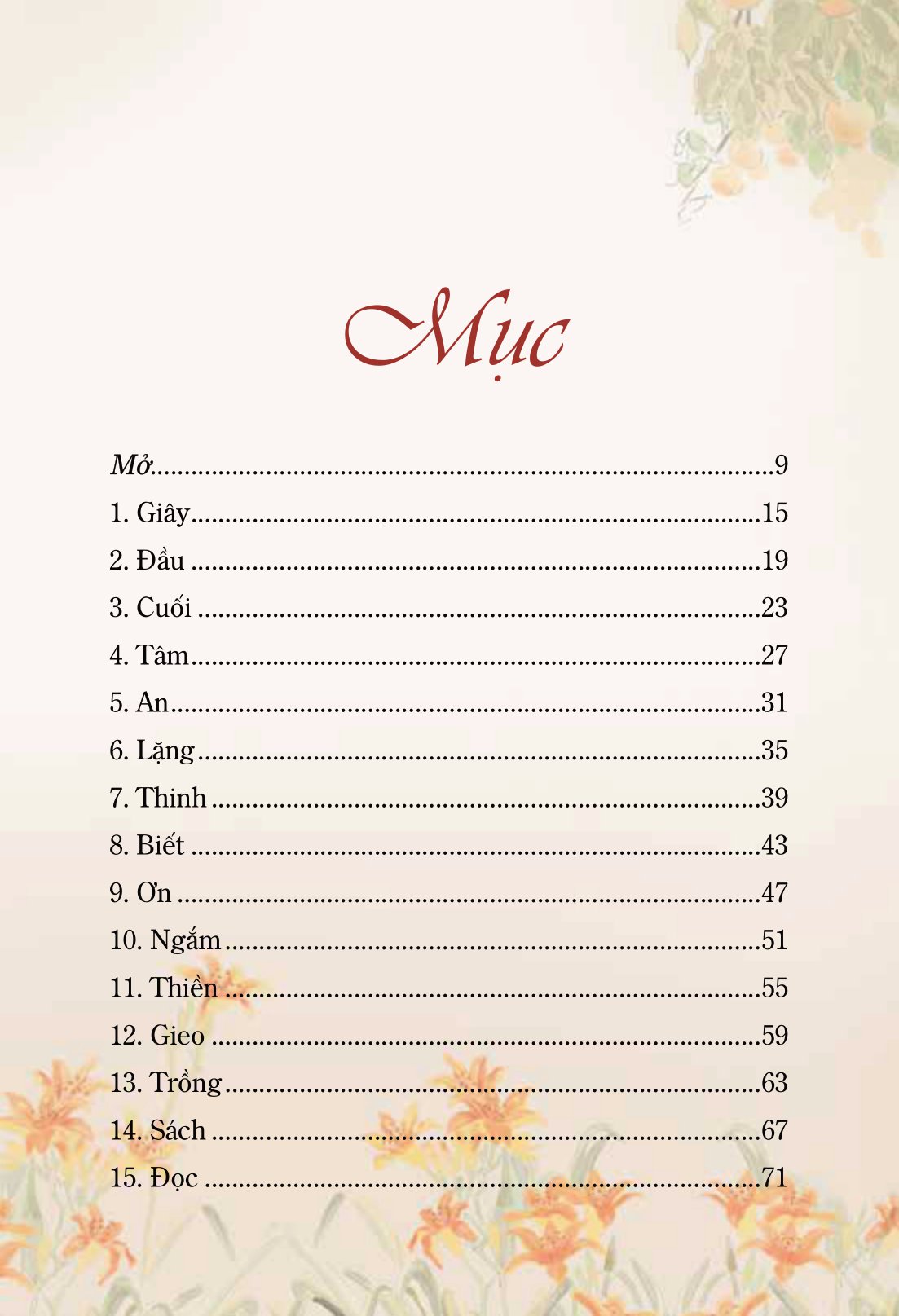 hạnh phúc từng giây