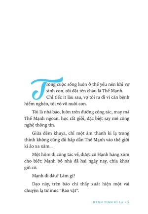 hành tinh kì lạ (tái bản 2024)