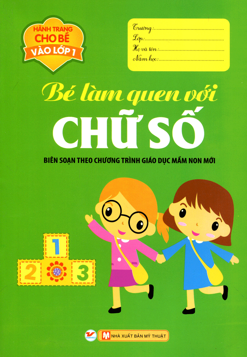 hành trang cho bé vào lớp 1 - bé làm quen với chữ số