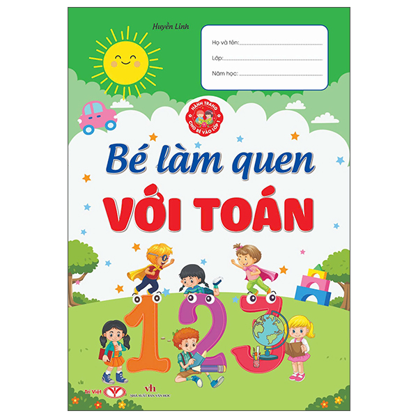 hành trang cho bé vào lớp 1 - bé làm quen với toán