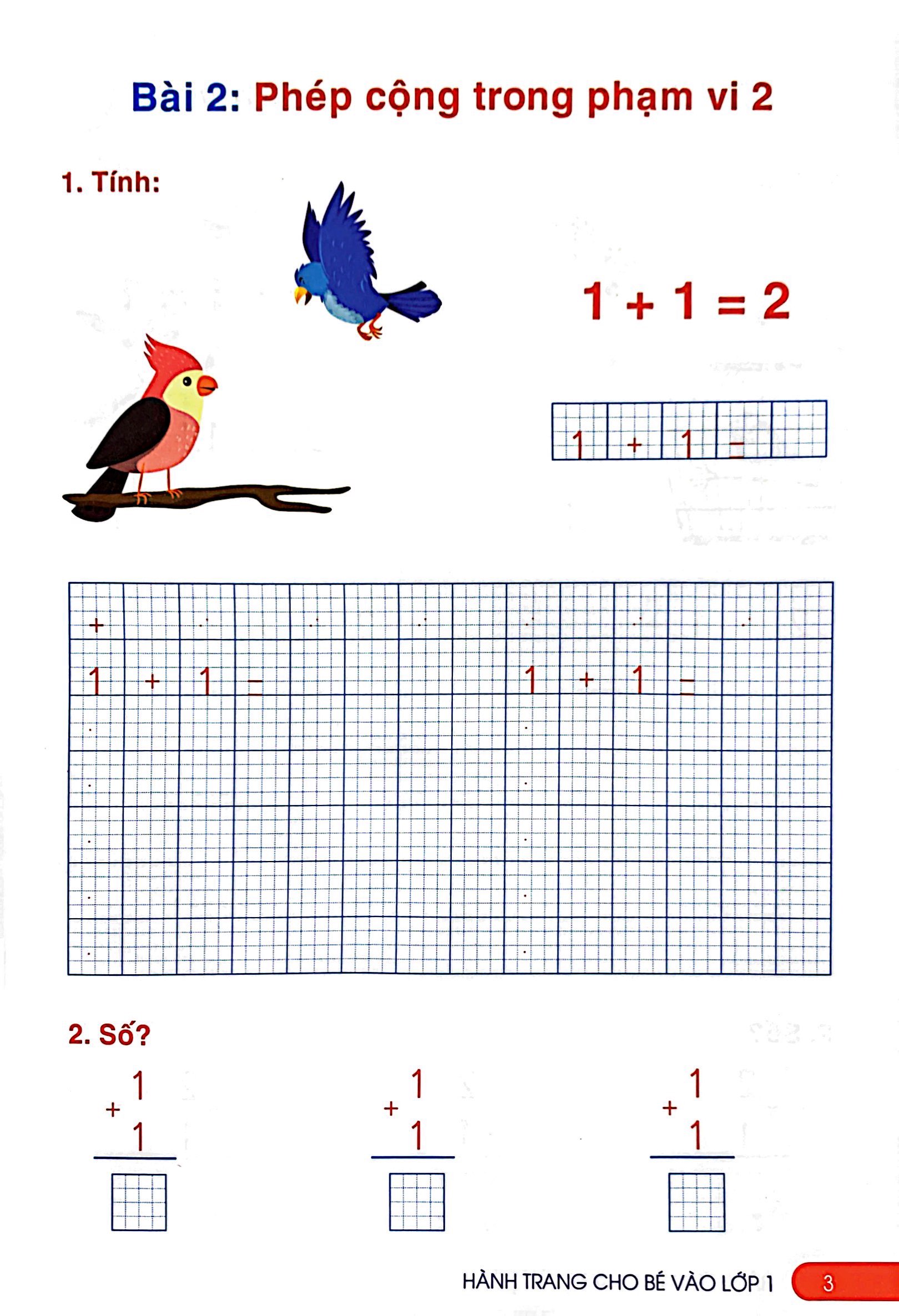hành trang cho bé vào lớp 1 - bé làm quen với toán (tái bản 2023)