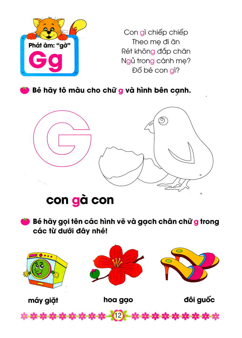 hành trang cho bé vào lớp 1 - bé nhận biết và làm quen với chữ cái