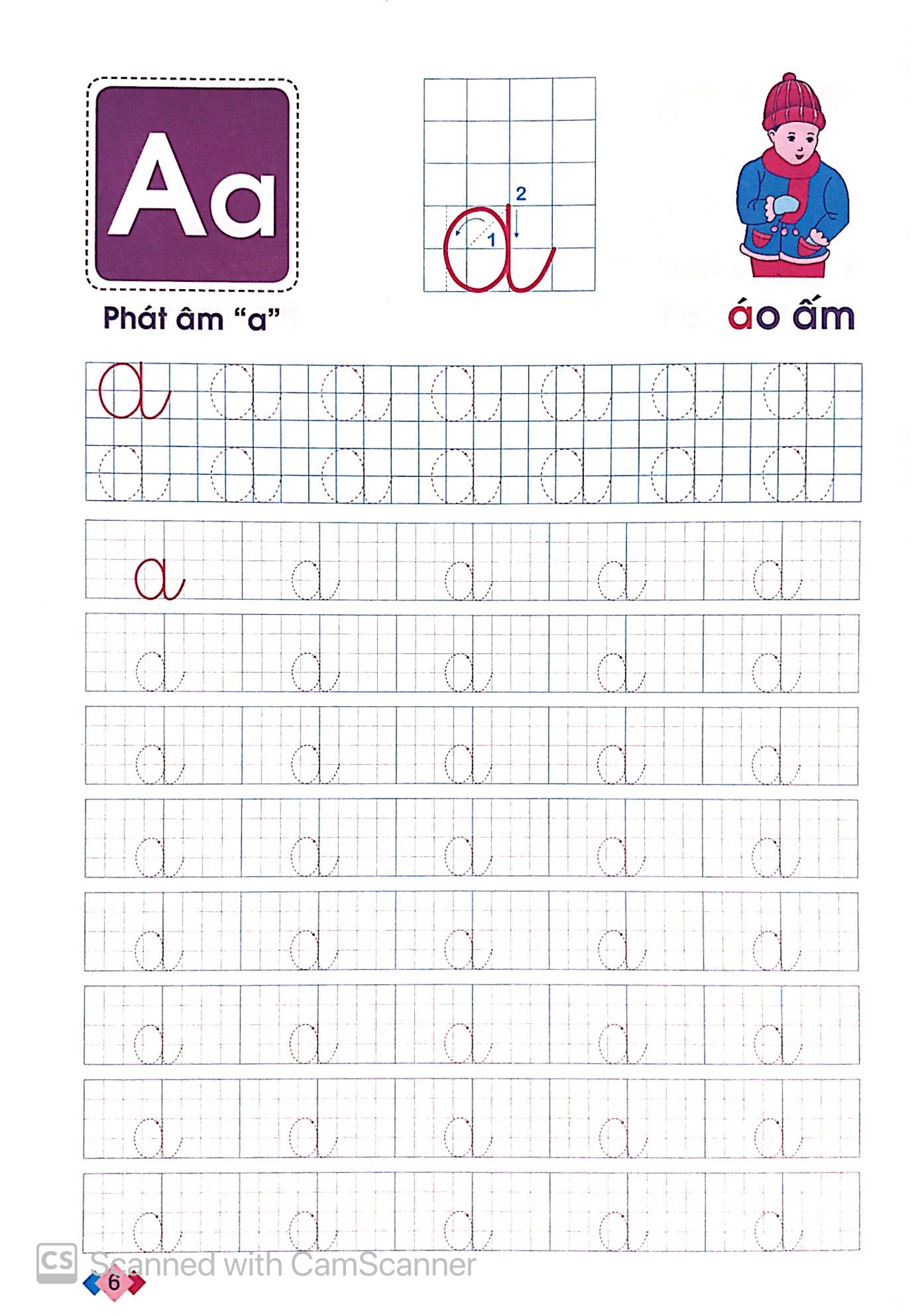 hành trang cho bé vào lớp 1 - bé tập tô chữ cái (5-6 tuổi) (tái bản 2019)