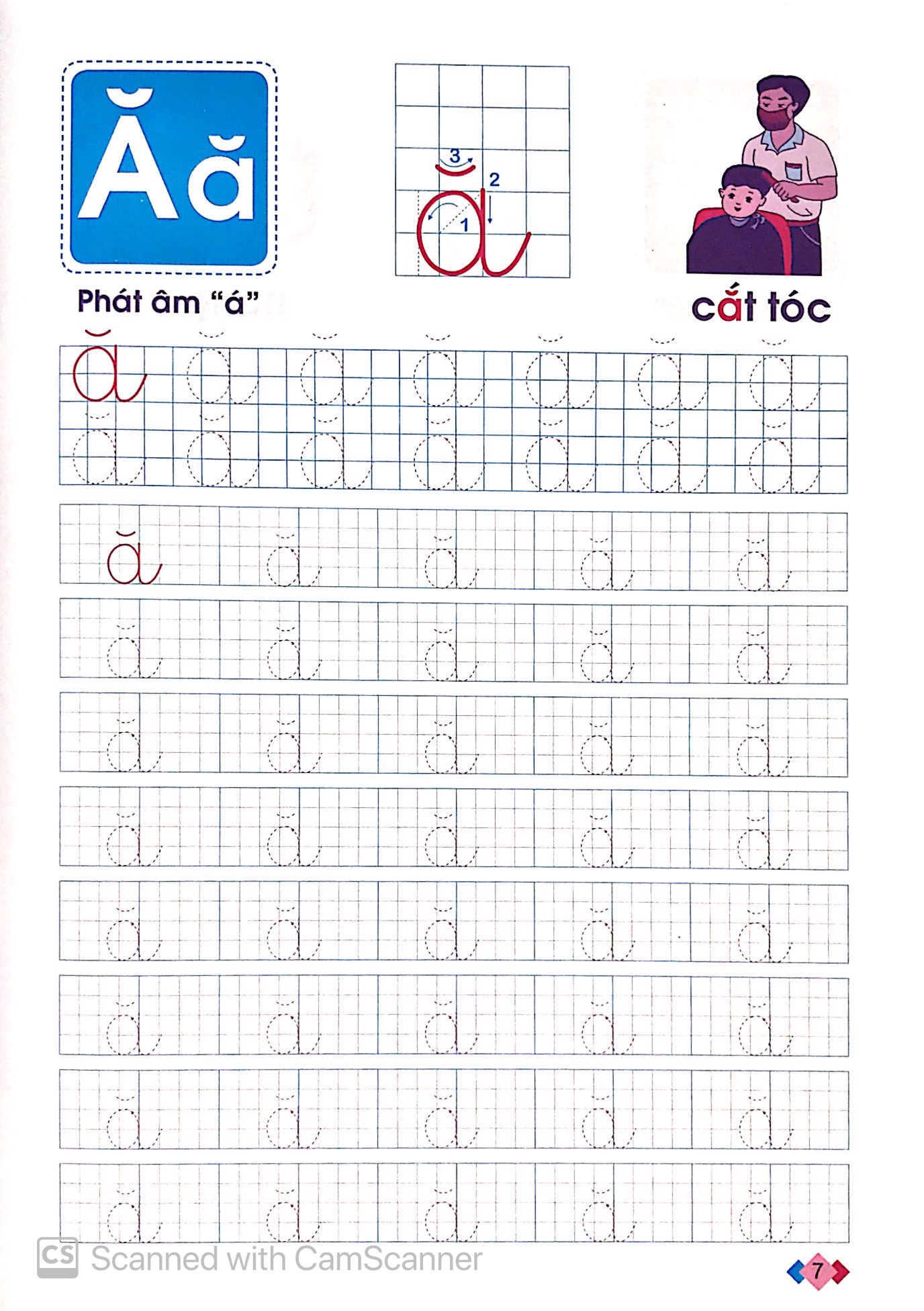 hành trang cho bé vào lớp 1 - bé tập tô chữ cái (5-6 tuổi) (tái bản 2019)