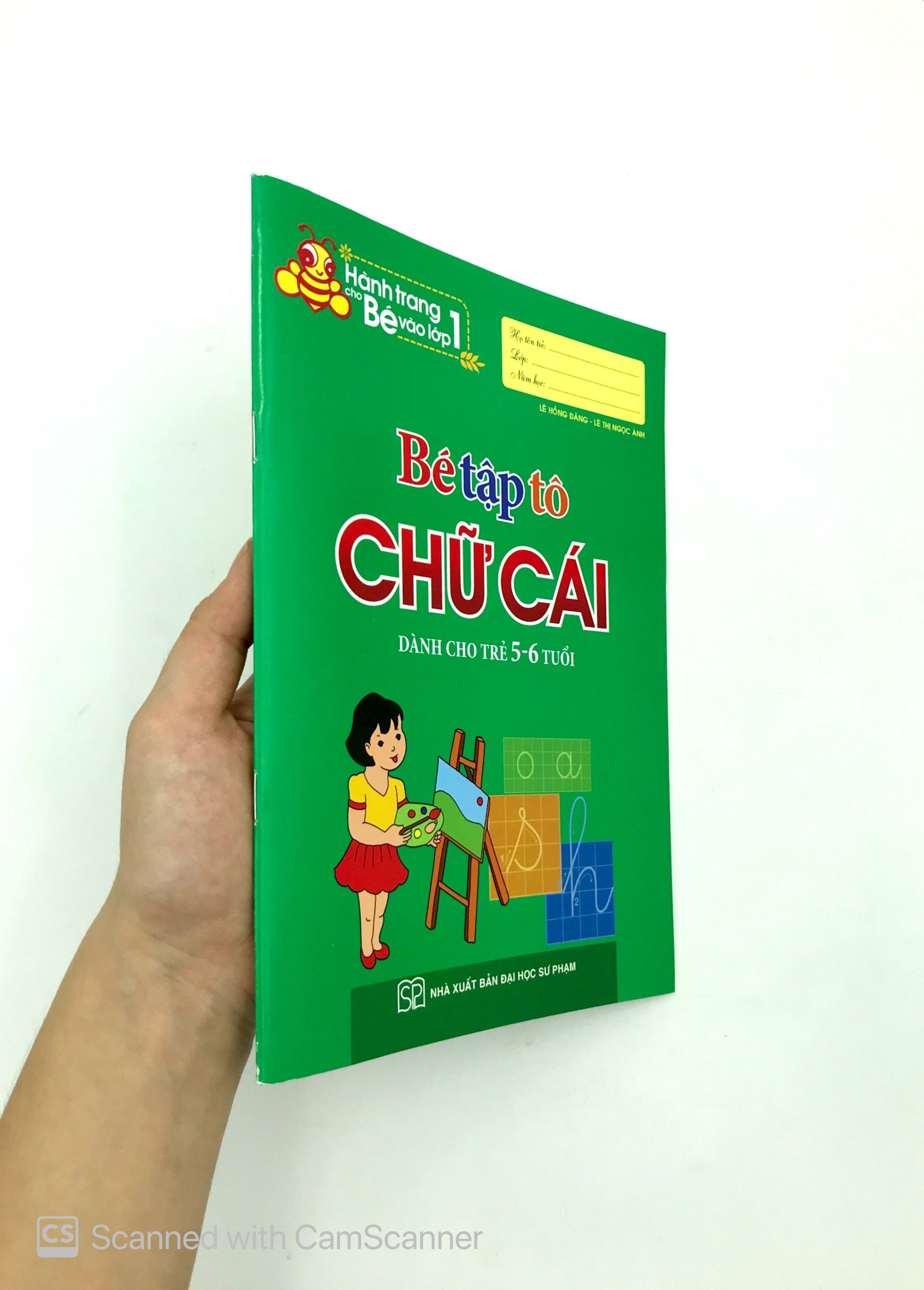 hành trang cho bé vào lớp 1 - bé tập tô chữ cái (5-6 tuổi) (tái bản 2019)