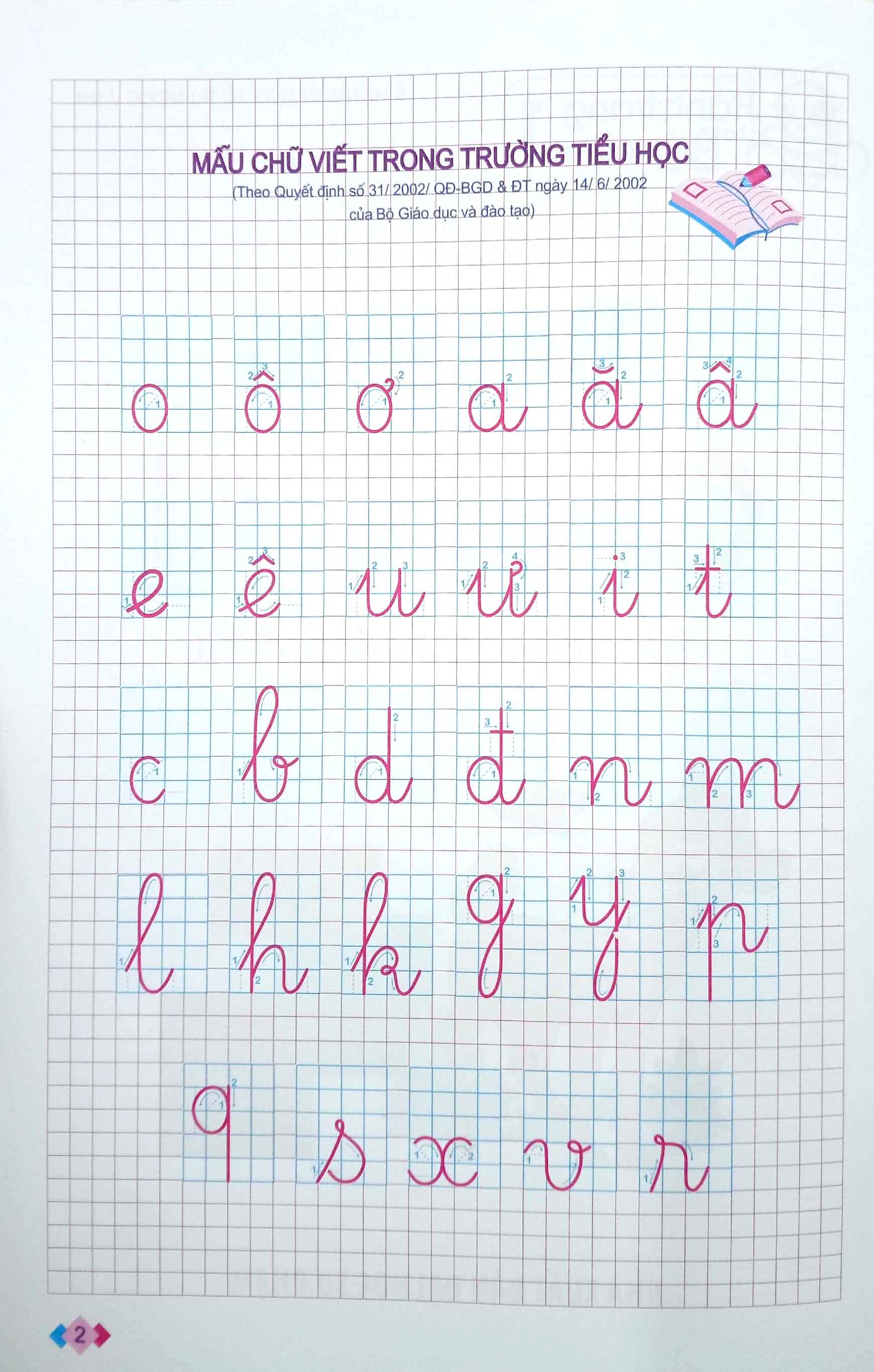 hành trang cho bé vào lớp 1 - bé tập tô chữ cái - dành cho trẻ 4-5 tuổi (tái bản 2024)