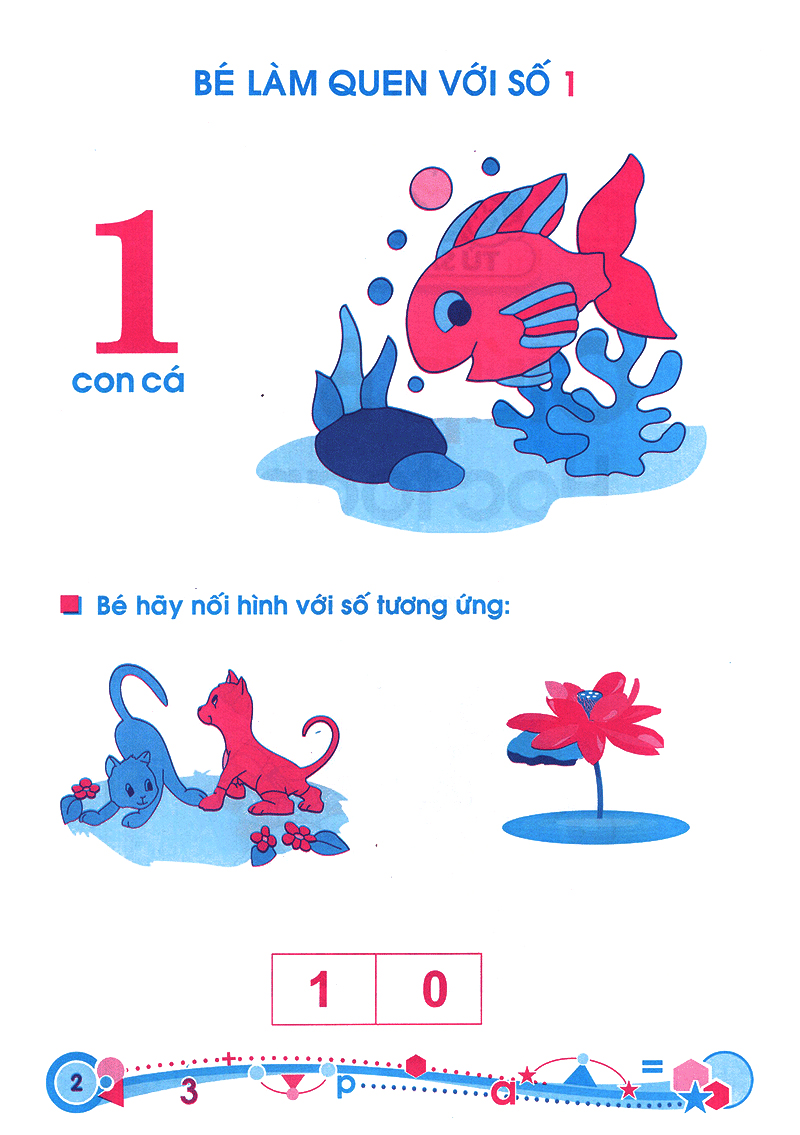 hành trang cho bé vào lớp 1 - giúp bé học toán