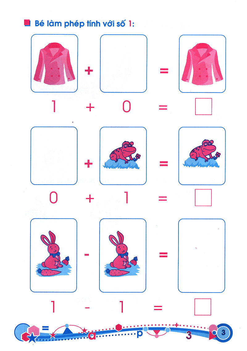 hành trang cho bé vào lớp 1 - giúp bé học toán