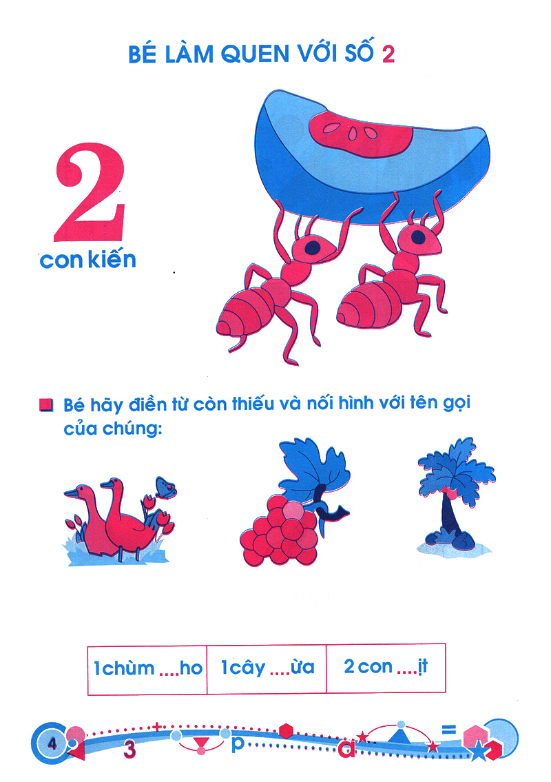 hành trang cho bé vào lớp 1 - giúp bé học toán