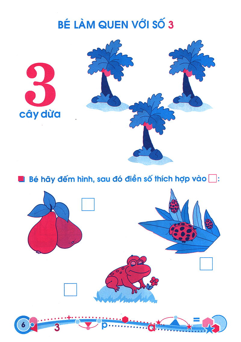 hành trang cho bé vào lớp 1 - giúp bé học toán