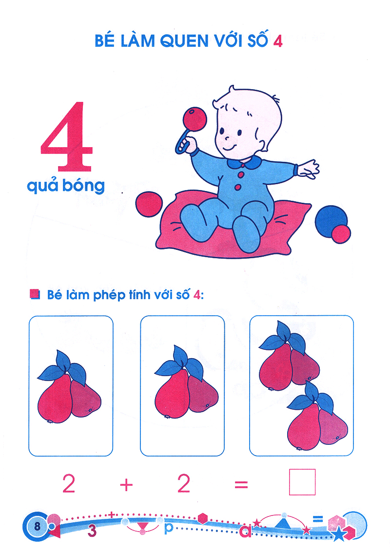 hành trang cho bé vào lớp 1 - giúp bé học toán