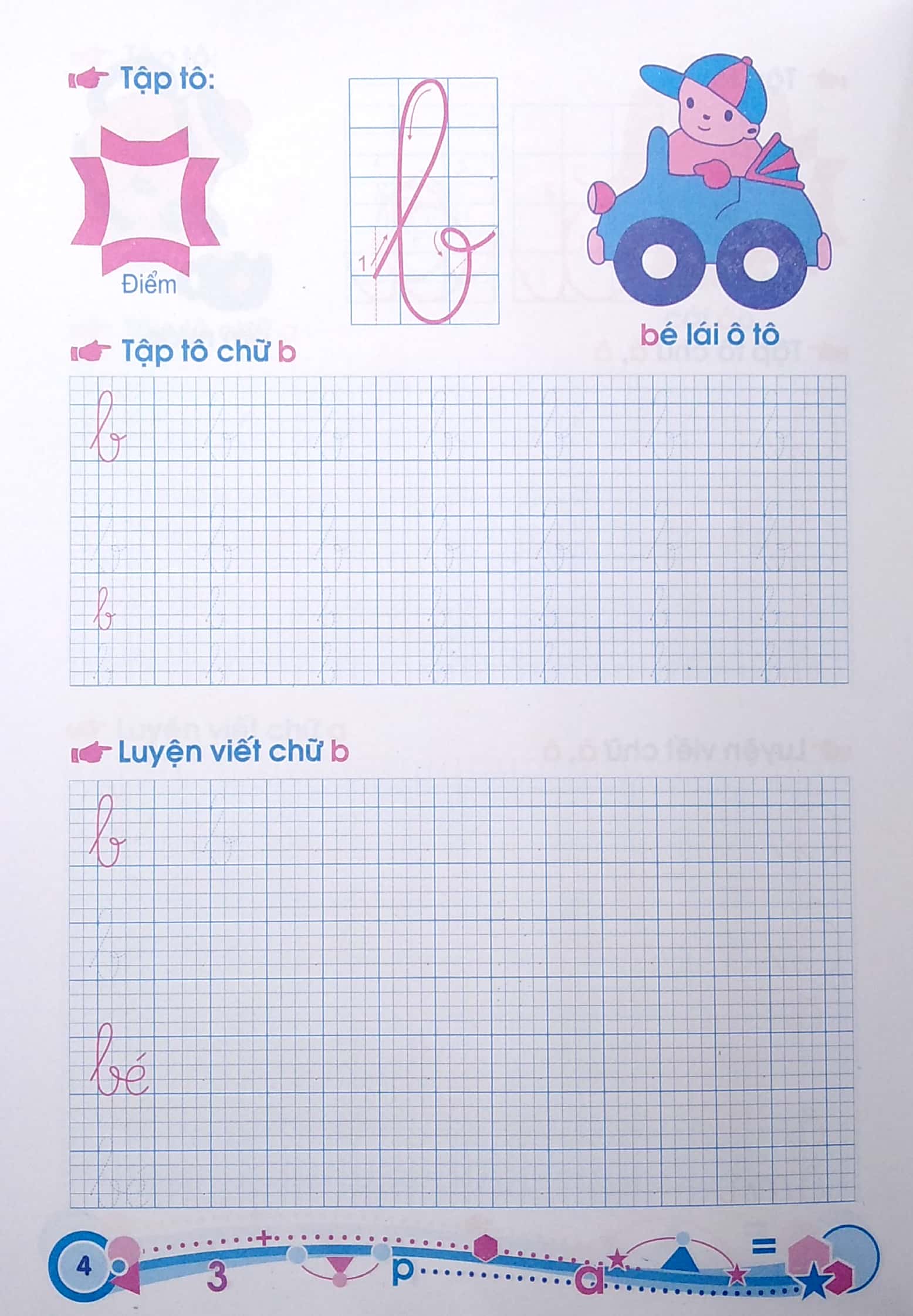 hành trang cho bé vào lớp 1 - giúp bé tập tô chữ cái - chữ thường