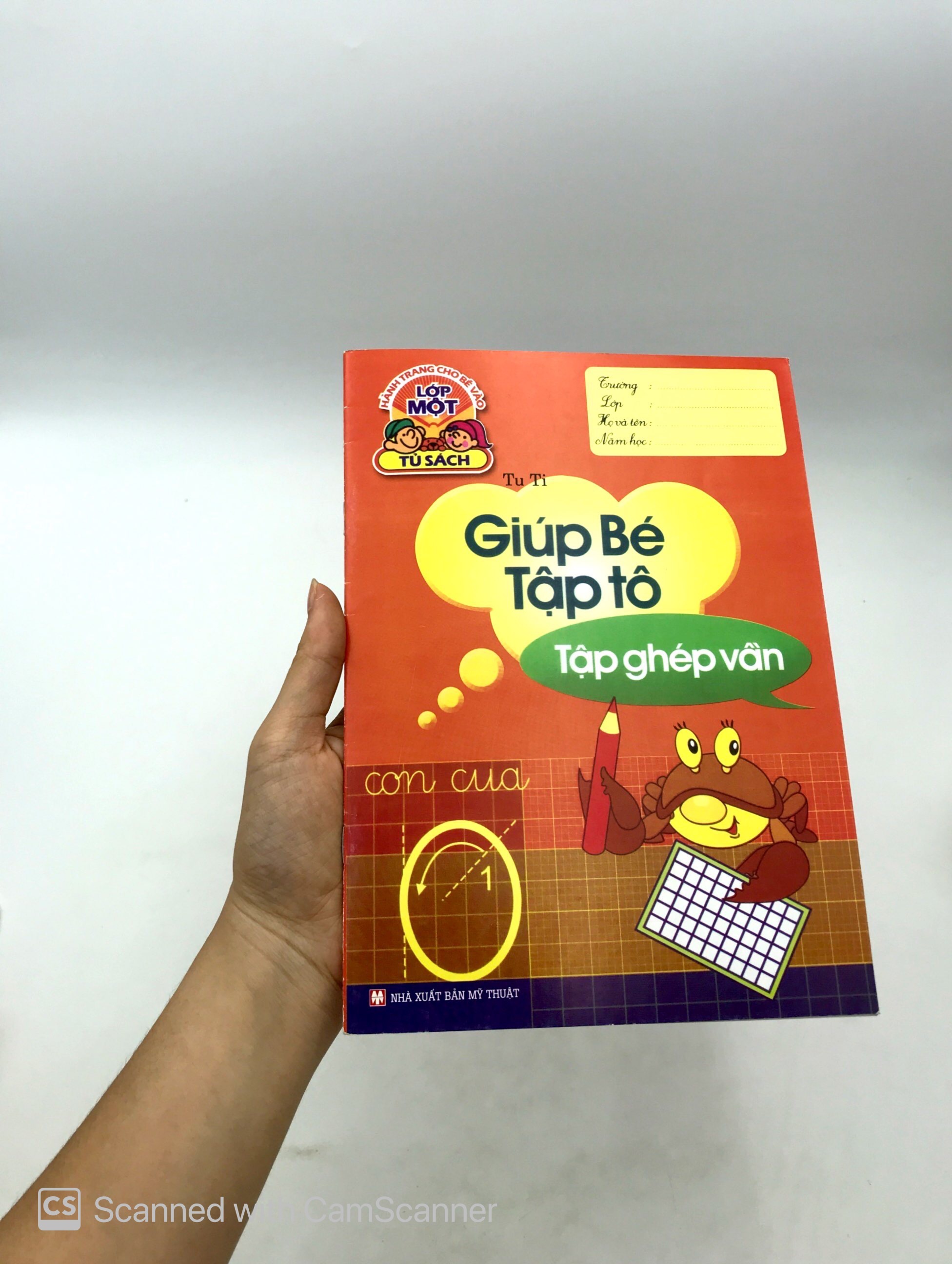 hành trang cho bé vào lớp 1 - giúp bé tập tô, tập ghép vần