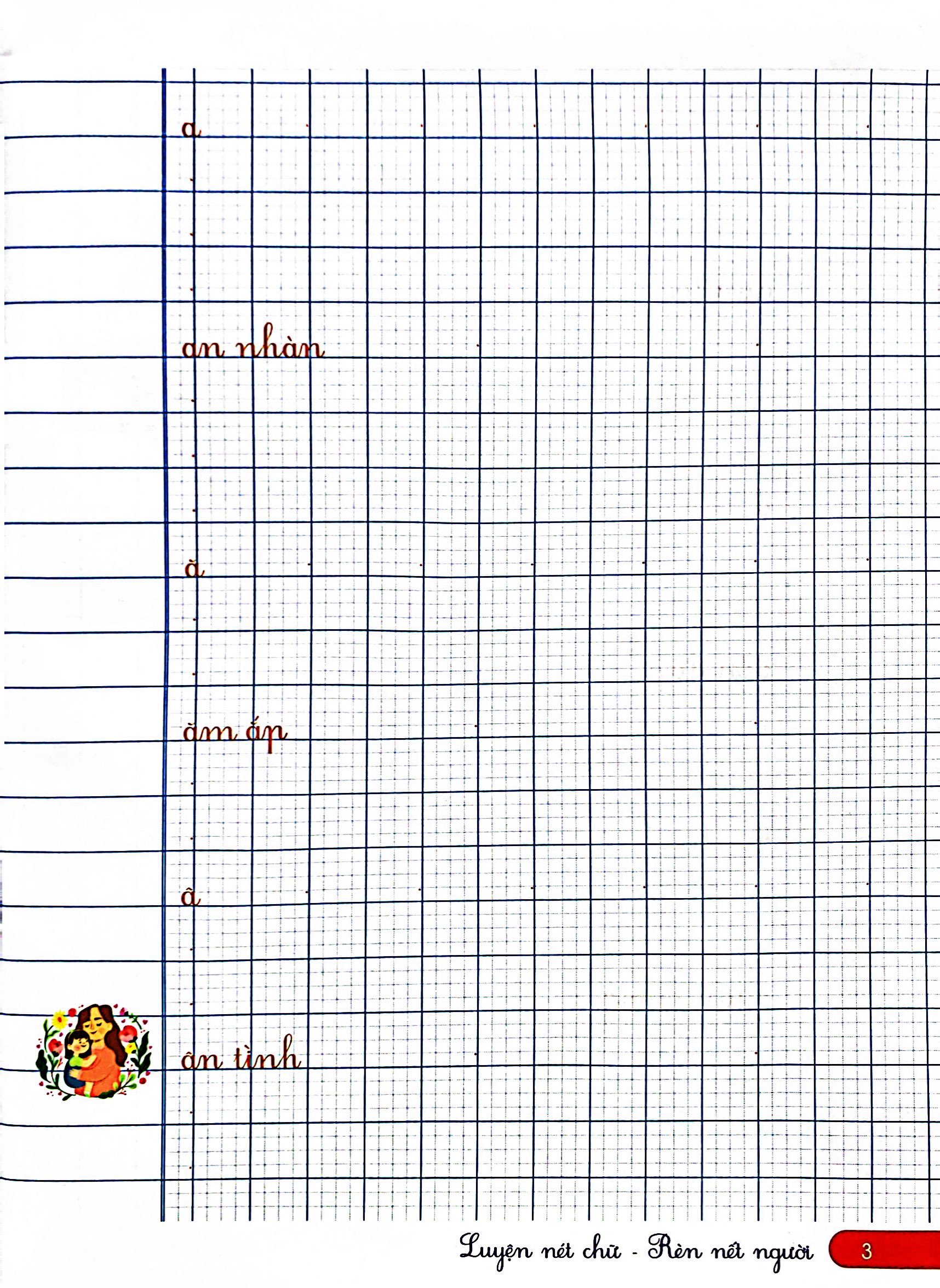 hành trang cho bé vào lớp 1 - luyện viết chữ đẹp (tái bản 2023)