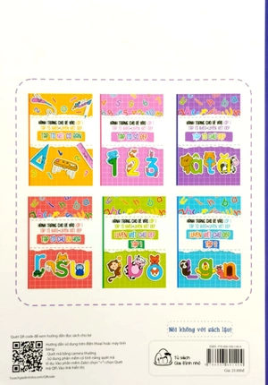 hành trang cho bé vào lớp 1 - tập tô khéo - luyện viết đẹp: tập tô chữ đẹp