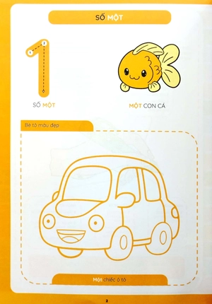 hành trang cho bé vào lớp 1 - tập tô khéo - luyện viết đẹp: tập tô số đẹp