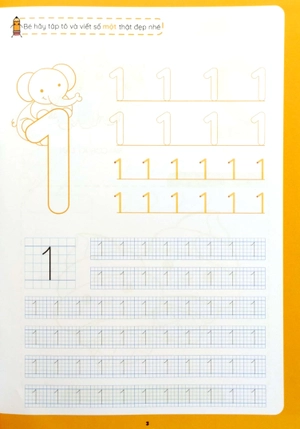 hành trang cho bé vào lớp 1 - tập tô khéo - luyện viết đẹp: tập tô số đẹp