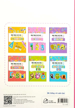 hành trang cho bé vào lớp 1 - tập tô khéo - luyện viết đẹp: tập tô số đẹp