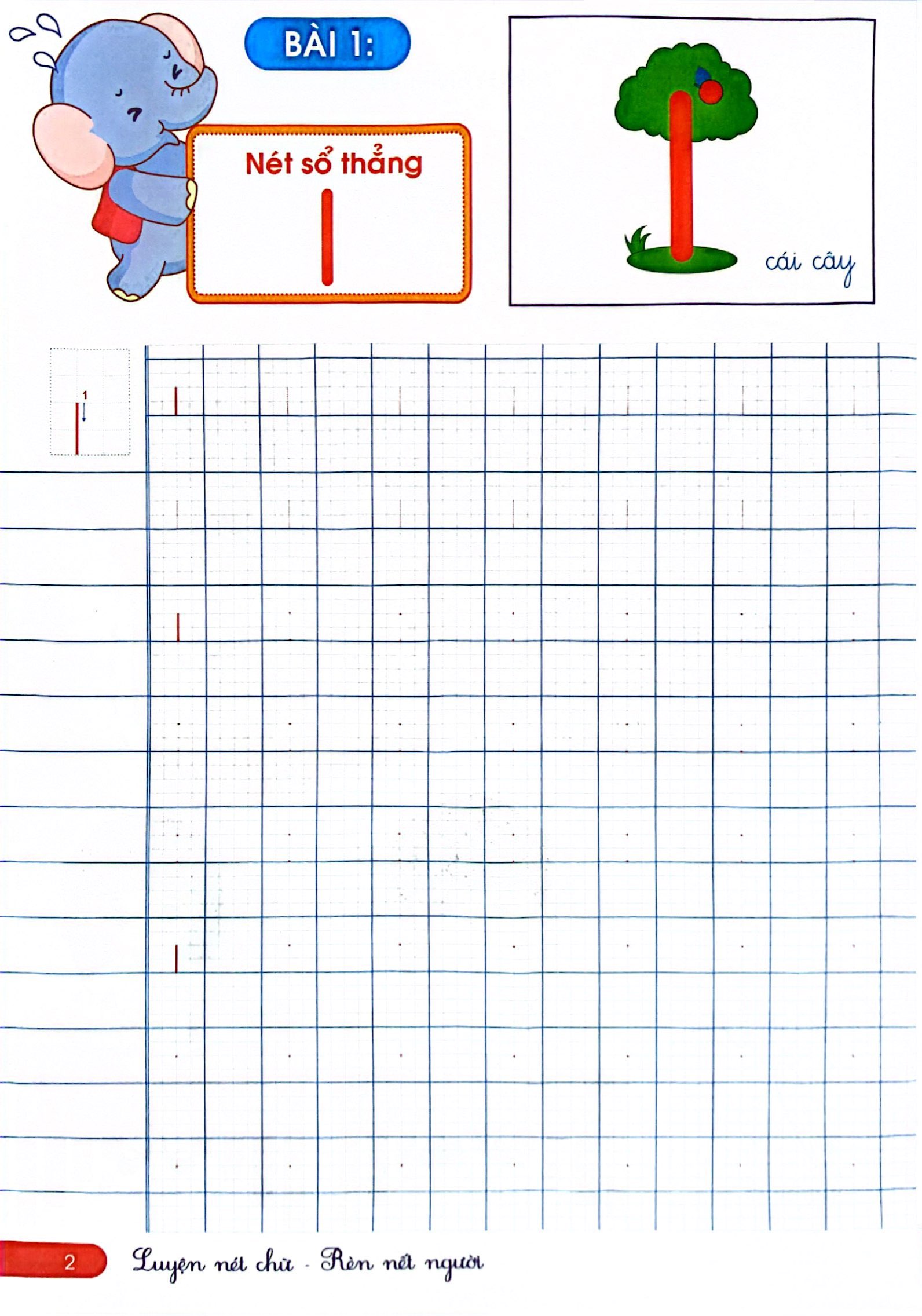 hành trang cho bé vào lớp 1 - tập tô - tập viết nét cơ bản