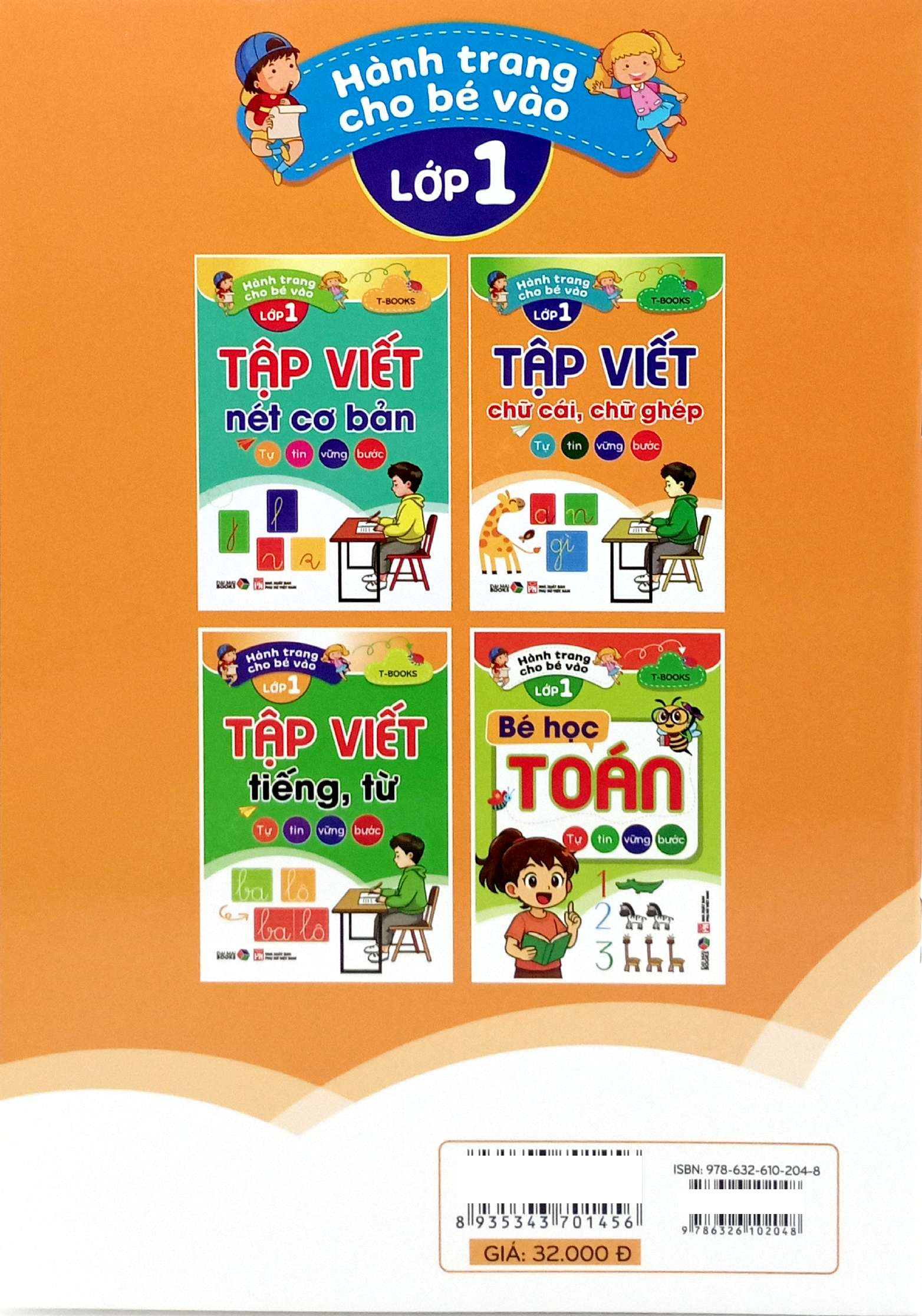 Hanh Trang Cho Be Vao Lop 1 - Tap Viet Chu Cai, Chu Ghep
