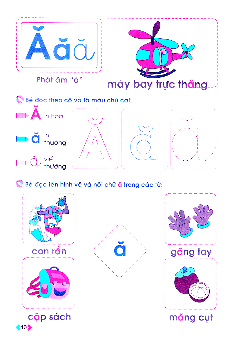 hành trang cho bé vào lớp 1 - vở bé chuẩn bị học đọc & học viết (tb2018)