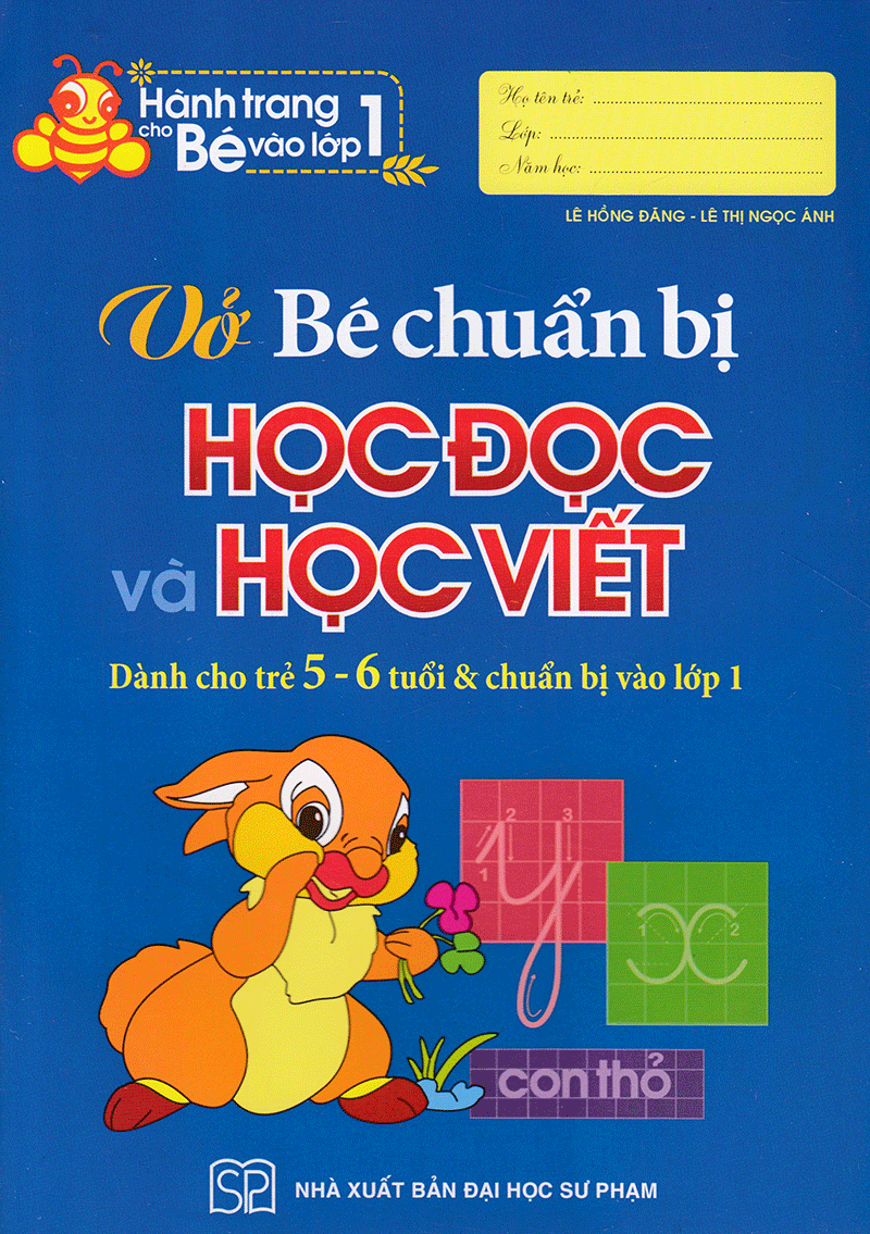 hành trang cho bé vào lớp 1 - vở bé chuẩn bị học đọc & học viết (tb2018)
