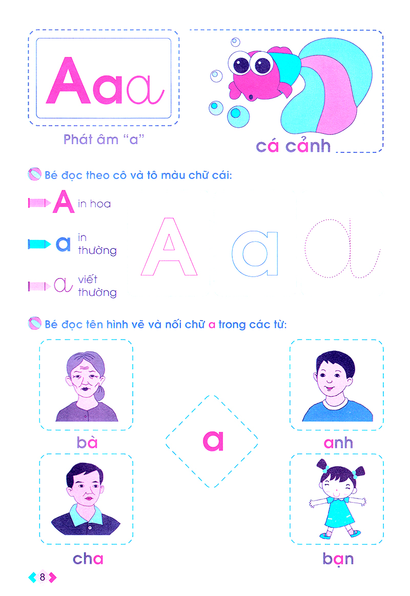 hành trang cho bé vào lớp 1 - vở bé chuẩn bị học đọc & học viết (tb2018)