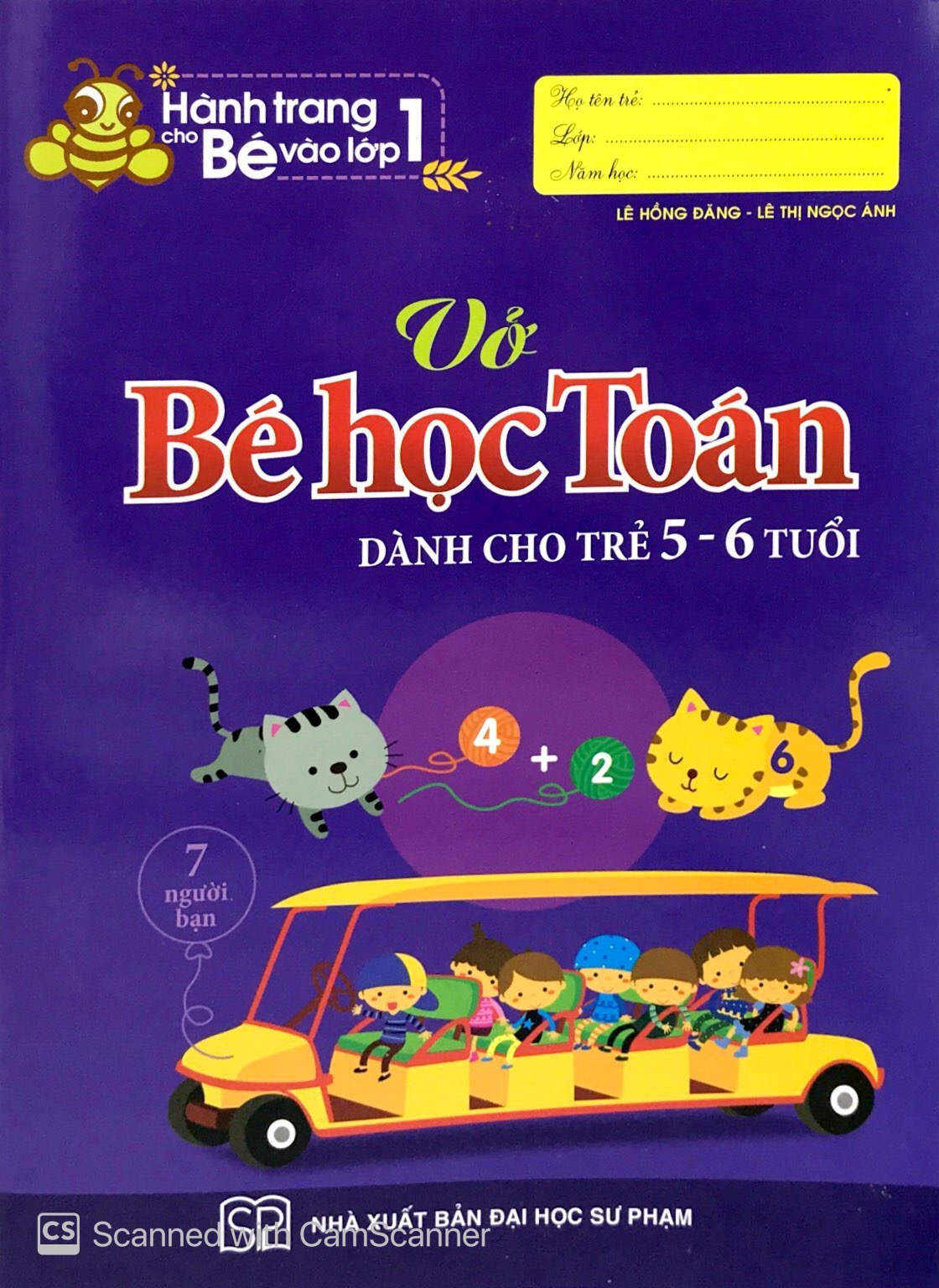 hành trang cho bé vào lớp 1 - vở bé học toán (5-6 tuổi)