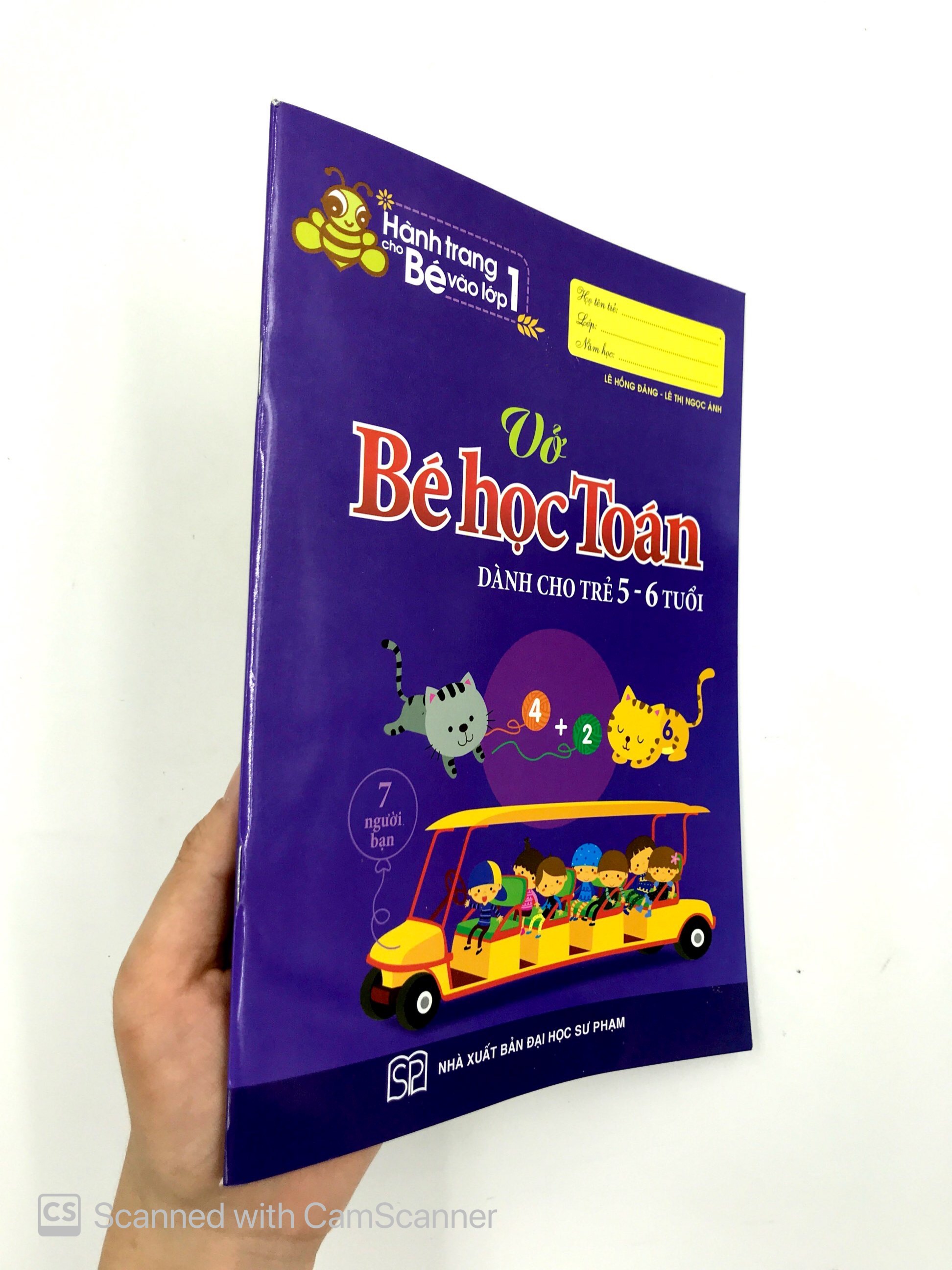 hành trang cho bé vào lớp 1 - vở bé học toán (5-6 tuổi)