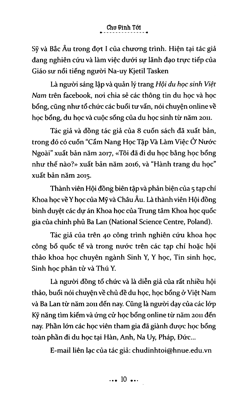 hành trang du học - (tái bản 2021)