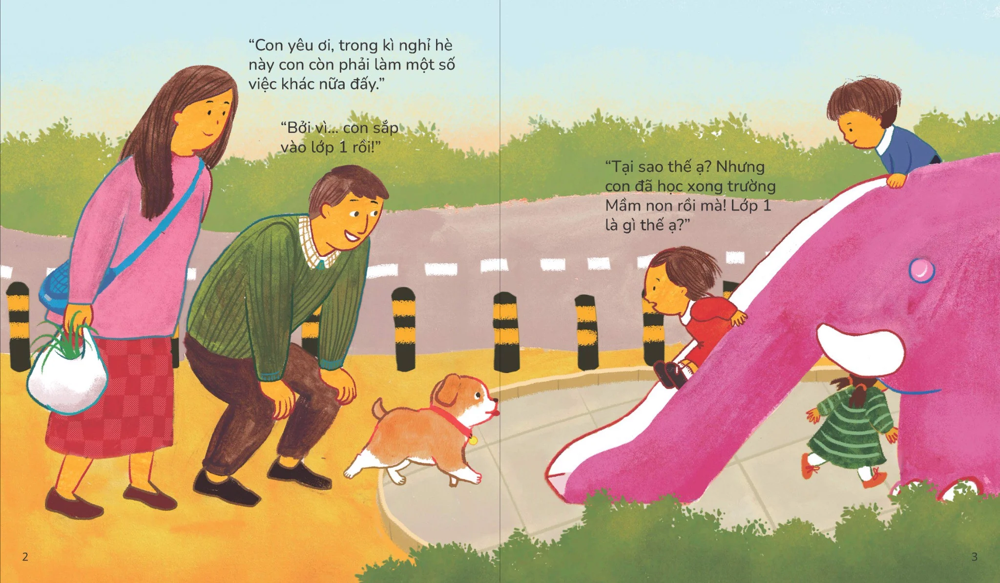 hành trang tâm lí cho bé vào lớp 1 - lớp 1 ơi, tớ sẵn sàng rồi!