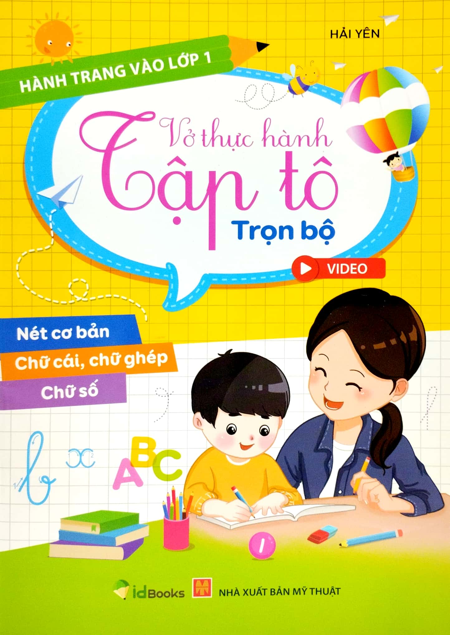 hành trang vào lớp 1 - vở thực hành tập tô trọn bộ