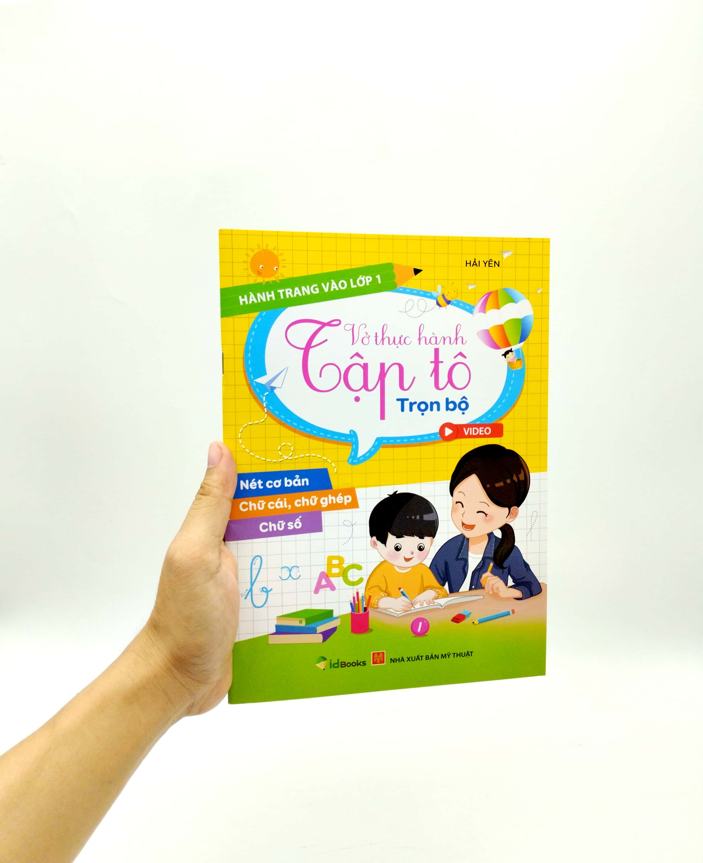 hành trang vào lớp 1 - vở thực hành tập tô trọn bộ