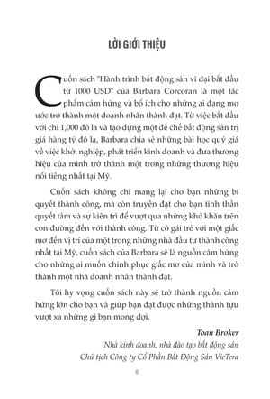 hành trình bất động sản vĩ đại bắt đầu từ 1000 usd