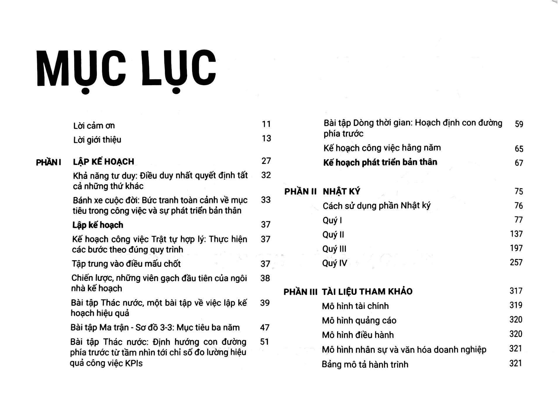 hành trình chiến lược - kế hoạch và thực hiện mỗi ngày