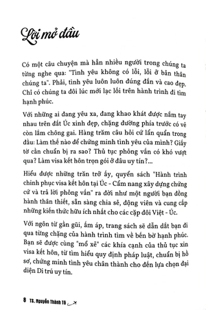 hành trình chinh phục visa kết hôn tại úc - cẩm nang xây dựng chứng cứ và trả lời phỏng vấn