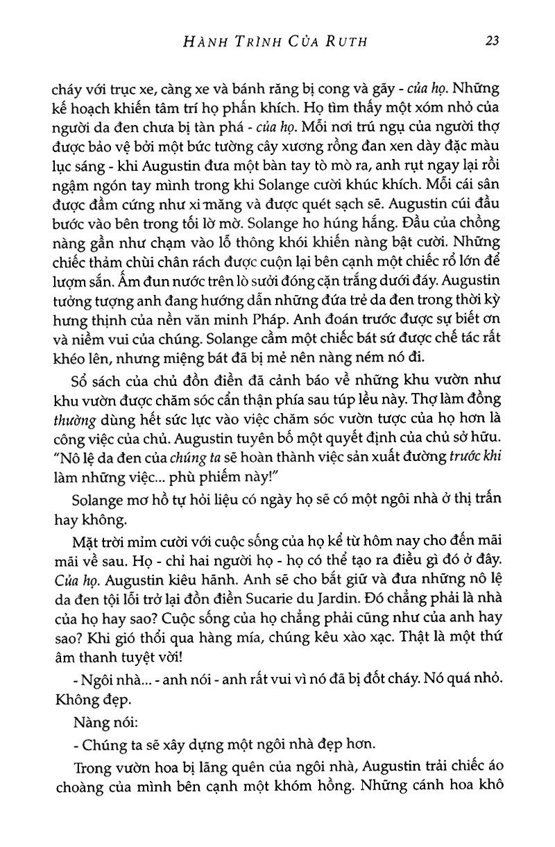 hành trình của ruth - hậu cuốn theo chiều gió