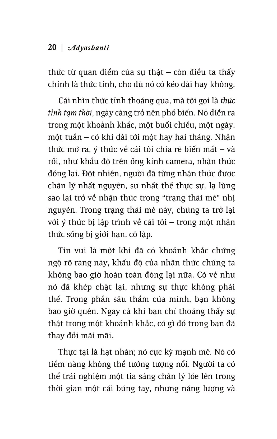 hành trình giác ngộ