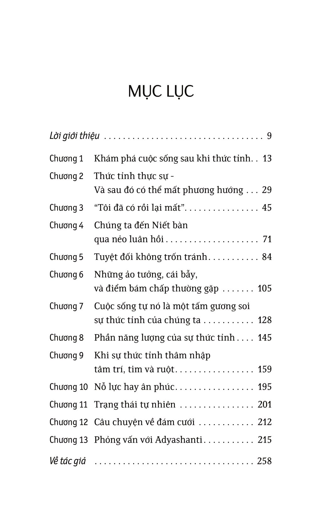 hành trình giác ngộ