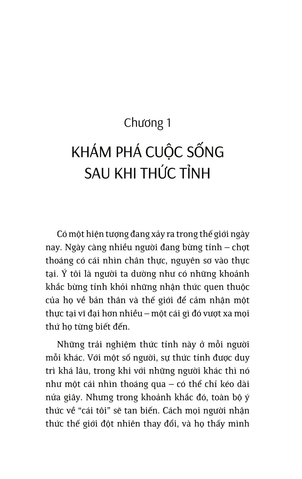 hành trình giác ngộ