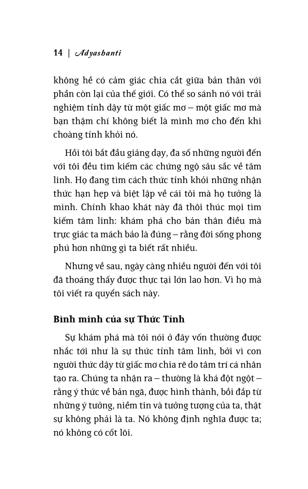 hành trình giác ngộ