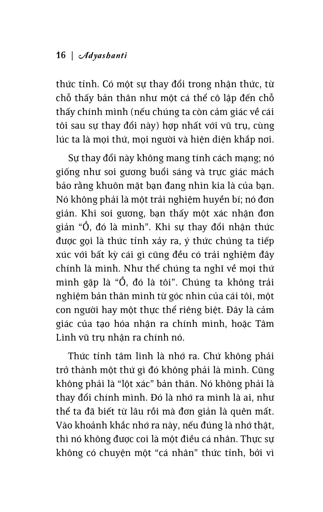 hành trình giác ngộ